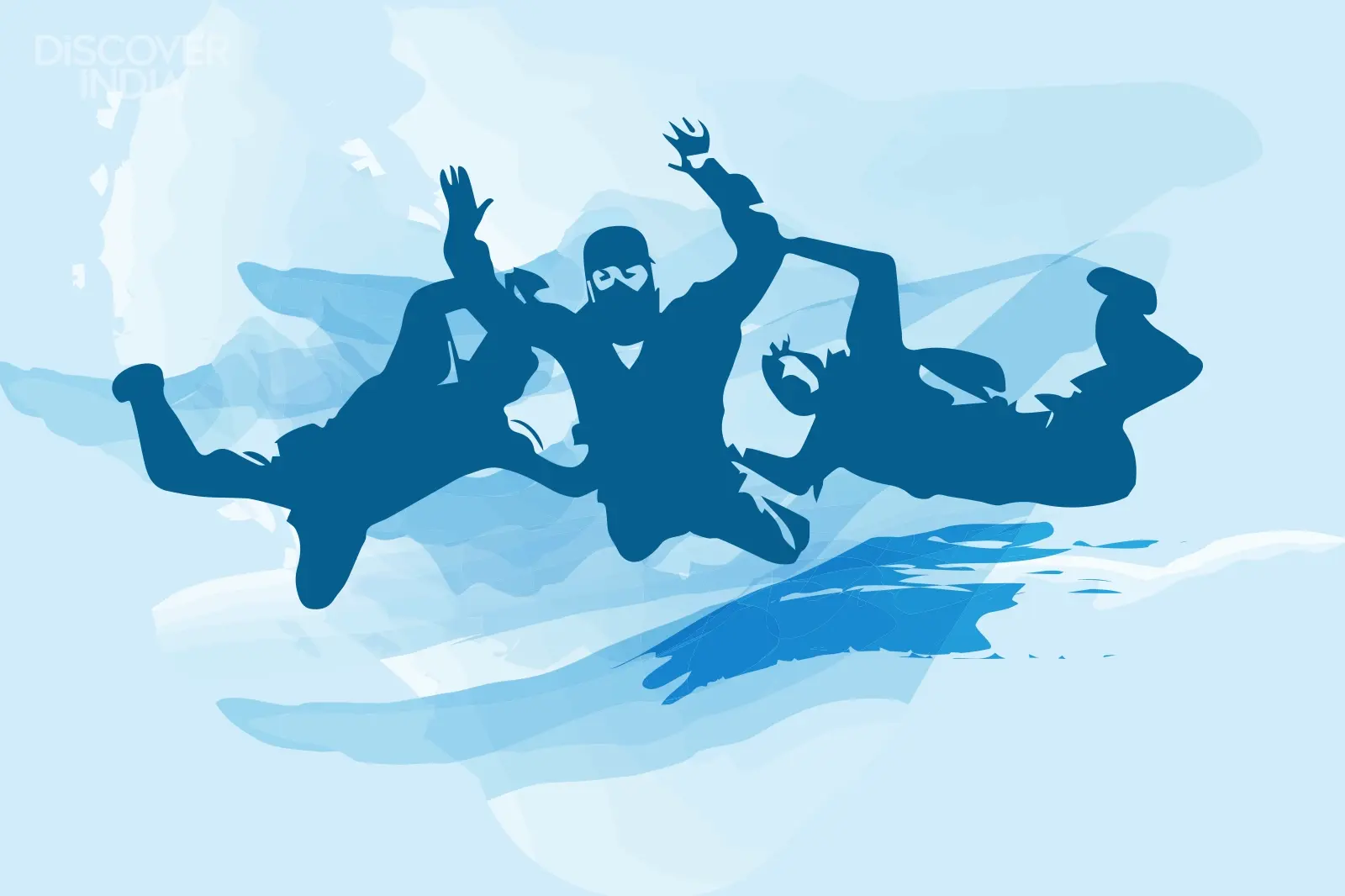 Where can you go skydiving in India?